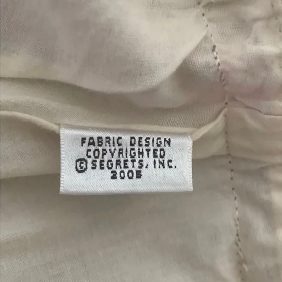 Sigrid Olsen Linen Blend Y2K beautiful color hues Boho Midi Swing Skirt Size 10 - Picture 8 of 9